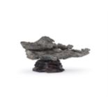A Chinese black Ying scholar's rock