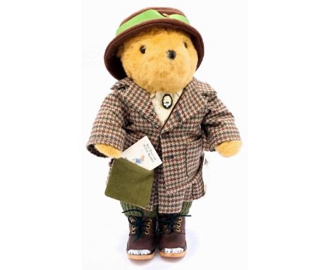 Dean's Rag Book (UK) Lakeland Bears Beatrix Potter vintage teddy bear, blonde plush, plastic eyes, fully jointed, original cl