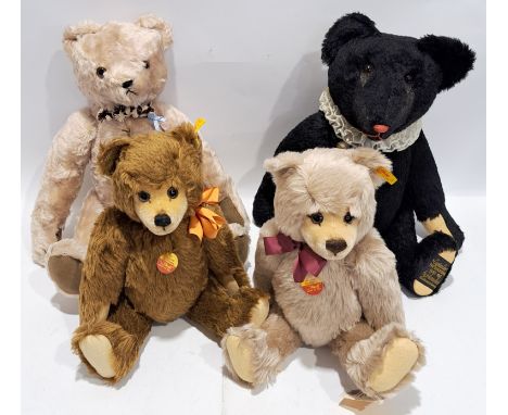 Steiff, Teddy-Hermann and Haida: group of teddy bears, including Johanna Haida 'Captain Chris' bear, with pull growler, 20"/5