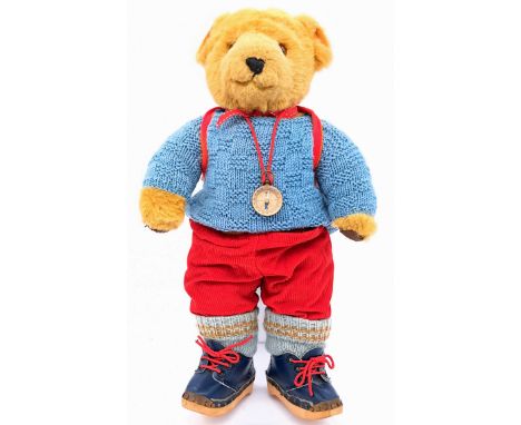 Little Folk (UK) Lakeland Bears vintage teddy bear, Haweswater Honey plush, plastic eyes, fully jointed, replacement paw pads