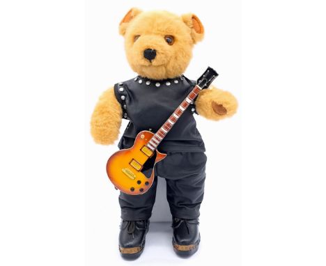 Little Folk (UK) Lakeland Bears Jack vintage teddy bear, Haweswater Honey plush, plastic eyes, fully jointed, original clothi