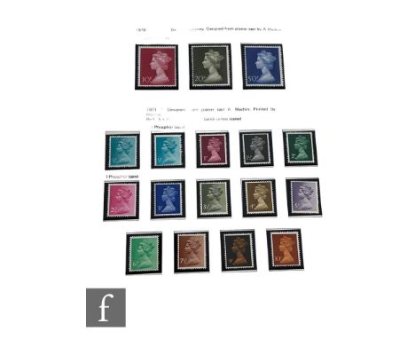 A collection of Royal Mail mint stamps presentation packs, dating from 1989 through to 1997, ninety six in total, together wi