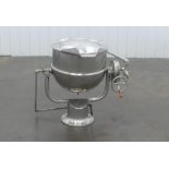 Groen D-30 30 gallon Half Jacketed Steam Kettle