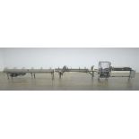 Pearson BE60 6-Pack Beverage Carrier Erector with Twin Lane Conveyor