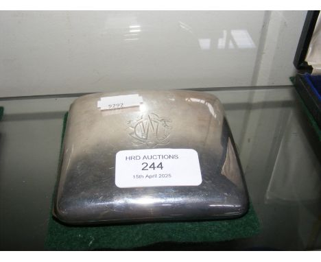 A Mappin & Webb silver cigarette case