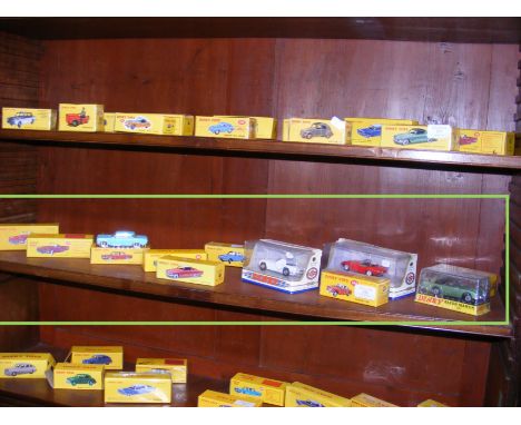 A selection of eight new boxed reproduction Dinky toys, together with two other boxed Dinky toys