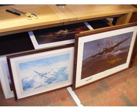 A Limited Edition print No.164 of 350 - 'Primary Target' by PHILIP WEST - depicting 'The final seconds as Flight Lt. Maltby's