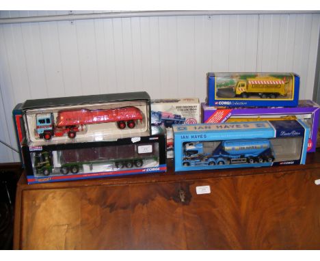 A quantity of die cast model vehicles, including Corgi and Siku 