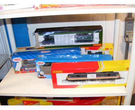 Hornby 00 gauge locomotives, including Thomas The Tank Engine 