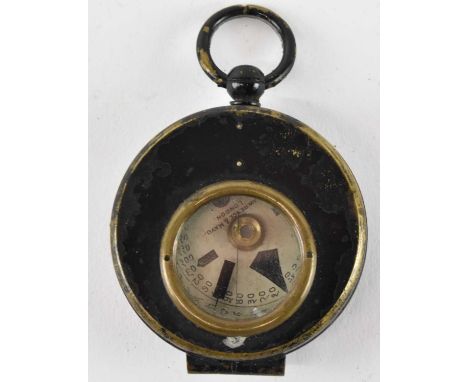 LAWRENCE &amp; MAYO OF LONDON; an early 20th century compass, diameter 5cm.