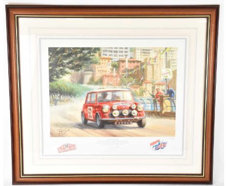 † TONY SMITH; a limited edition photolithograph print, 'Second Mini Monte', numbered 207/495, with gallery stamp lower left, 