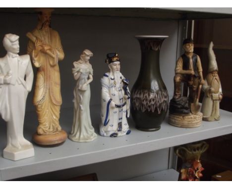 Shelf of ceramics 