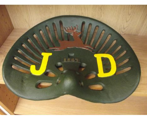 John Deer tractor seat