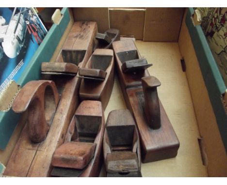 Box of vintage planes