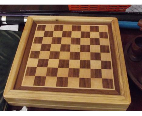 Chess board and chess pieces