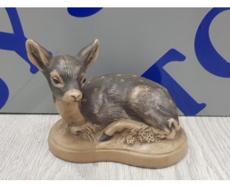 POOLE POTTERY FAWN ORNAMENT