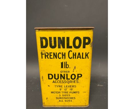 A Dunlop French Chalk 1lb tin.