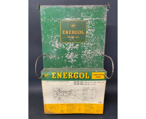 A BP Energol wall mounted set of charts.