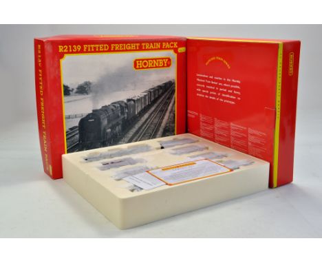 Hornby Model Railway 00 Gauge R2139 Fitted Freight Train Pack. Ex trade stock hence excellent to near mint.