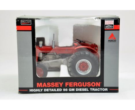 SpecCast 1/16 Massey Ferguson High Detail 98 GM Diesel Tractor. Looks excellent with Box.