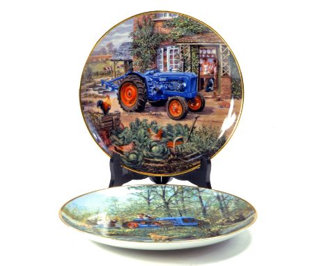 BFA Border Fine Arts Tractor Plates. No Damage.