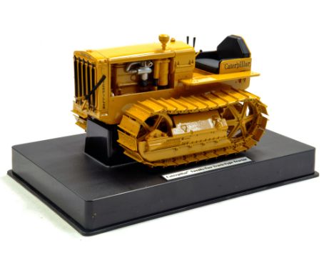 Norscot 1/16 CAT Twenty Two Tracked Crawler Tractor. Looks to be complete, excellent and with original box/boxes.