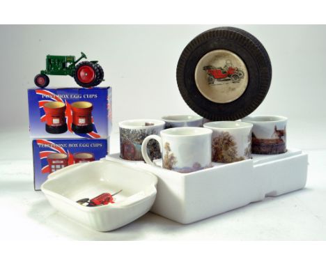 Various Tractor related and novelty items including mugs and other items. Generally all fine.