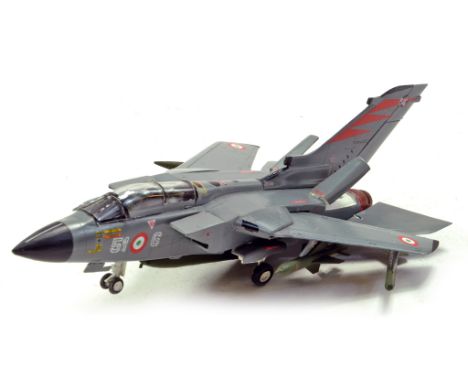Large Hand Built Plastic Model Aircraft Tornado. Some light damage likely expected due to fragile nature but displays well.