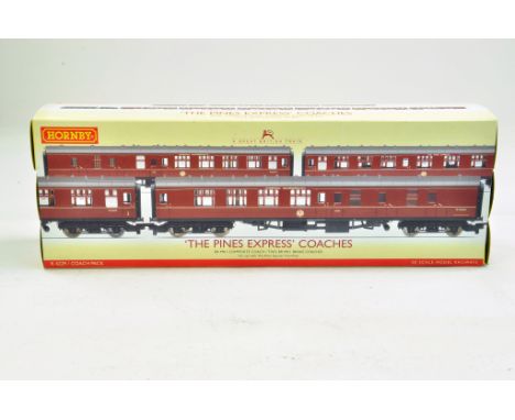 Hornby Model Railway 00 Gauge R4229 Trio Coach Pack, Pines Express for use with Train Pack. Ex trade stock hence excellent to