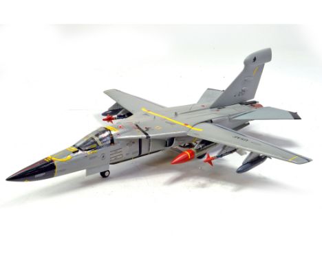 Large Hand Built Plastic Model Aircraft. Some light damage likely expected due to fragile nature but displays well.