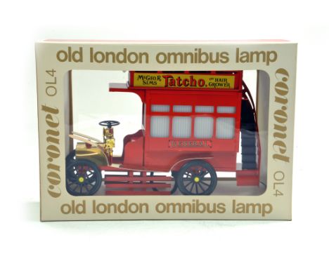 Coronet Old london Omnibus Lamp. Excellent to Near Mint in Box.