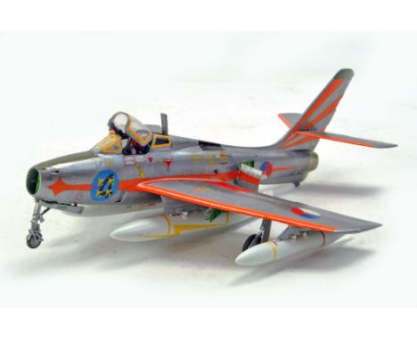 Large Hand Built Plastic Model Aircraft. Some light damage likely expected due to fragile nature but displays well.