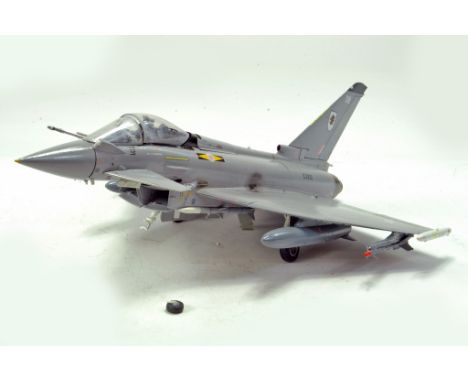 Large Hand Built Plastic Model Aircraft. Some light damage likely expected due to fragile nature but displays well.