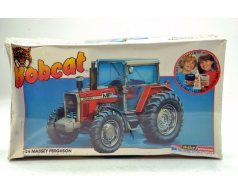 Heller 1/24 Bobcat Massey Ferguson 2680 Tractor Kit. Sealed hence complete.