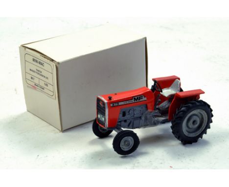 Mini-Mac Brazil 1/43 Massey Ferguson 275 Tractor. Exhaust is separate but not broken hence Looks to be complete, excellent an