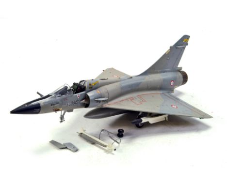 Large Hand Built Plastic Model Aircraft. Some light damage likely expected due to fragile nature but displays well.
