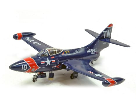 Large Hand Built Plastic Model Aircraft. Some light damage likely expected due to fragile nature but displays well.
