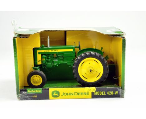 Ertl 1/16 John Deere Model 420-W Tractor.  Looks to be complete, excellent and with original box/boxes.