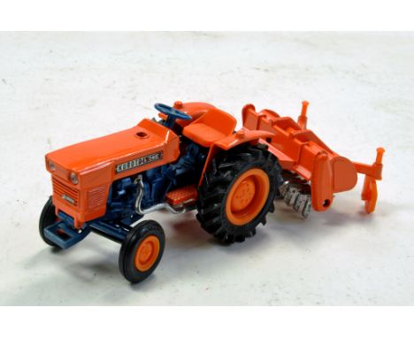 Diapet Yonezawa 1/23 Kubota L-245 Tractor and Roto-Tiller.  No Box/Boxes but complete and excellent. No apparent faults.