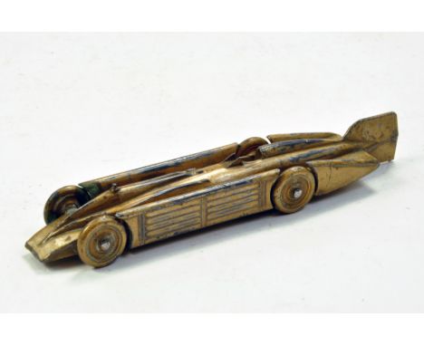 John Hill &amp; Co 1929 Golden Arrow Land Speed Record Car. Some wear but still preserved to display well.