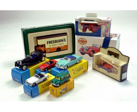 Corgi Dinky, Solido diecast group. Various.  Looks to be complete, excellent and with original box/boxes.