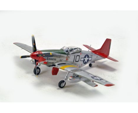 Large Hand Built Plastic Model Aircraft. Some light damage likely expected due to fragile nature but displays well.