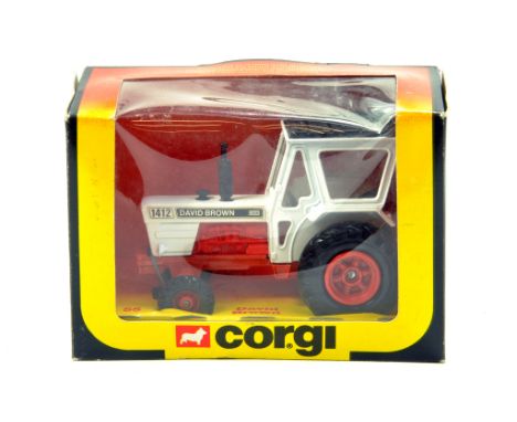 Corgi No. 55 David Brown 1412 Tractor.  Looks to be near mint, likely to have not been previously unboxed nor displayed with 