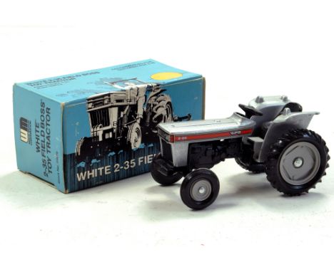 Scale Models 1/25 White Iseki 2-35 Field Boss Tractor.  Looks to be complete, excellent and with original box/boxes.