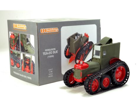 UH 1/16 Ferguson TEA-20 Sue Tractor on Tracks.  Looks to be complete, excellent and with original box/boxes.
