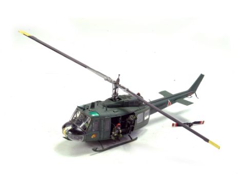 Large Hand Built Plastic Model Aircraft. Some light damage likely expected due to fragile nature but displays well.