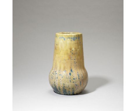 Ruskin PotteryVase, model no. 263, circa 1930Stoneware, crystalline glazes.22cm highProduced by Ruskin Pottery, West Smethwic