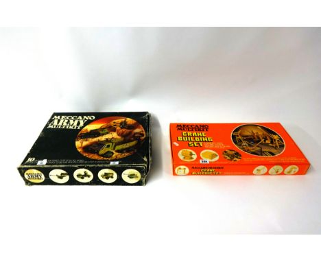 Meccano, multi kit set and army set (2).