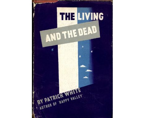 White (Patrick) The Living and the Dead (Viking 1941) First US Edn., Signed, v.g. in cloth, cloth is damp-stained, at head of