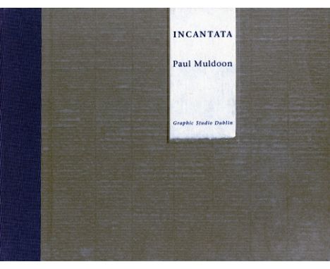 Magnificent Production

Muldoon (Paul) Incantata, (Graphic Studio 1994)   A magnificent edition of Muldoon's famous lament fo